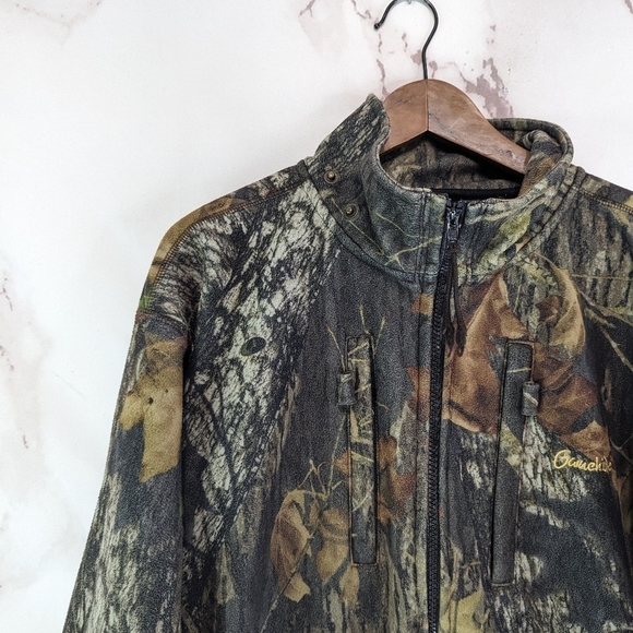 Gamehide Jacket Men Large Hunting Camo  Mossy Oak Break Up Woodland Hyper Hide - Picture 2 of 14